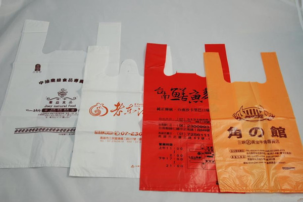 背心袋一般印幾個(gè)顏色