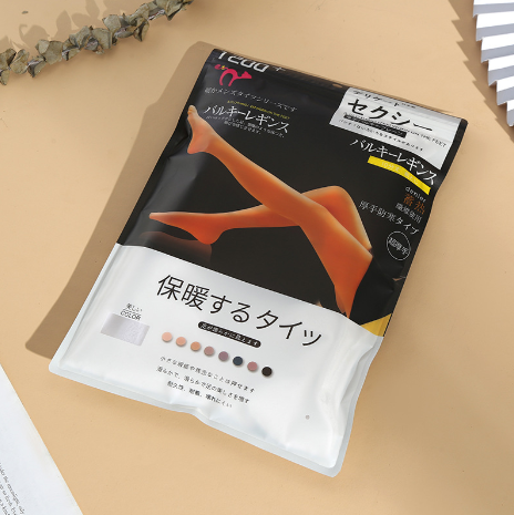 日文陽離子包裝袋女式保暖褲襪包裝袋日式光腿神器連褲襪包裝袋