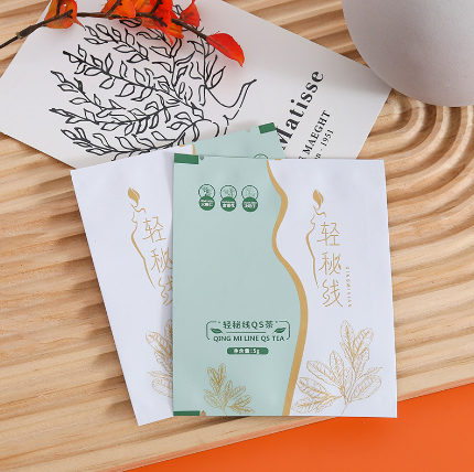 專業生產鋁箔茶葉食品包裝袋 輕秘線QS減肥綠茶紅茶密封袋